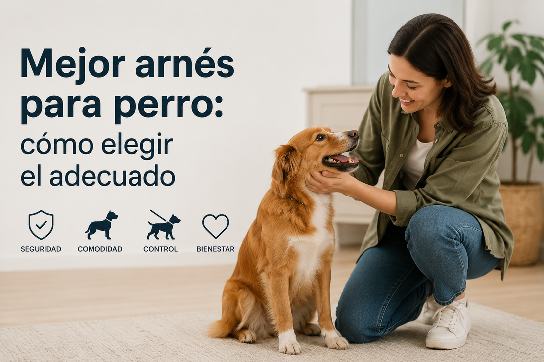Tipos de arnés para perro: cuál elegir