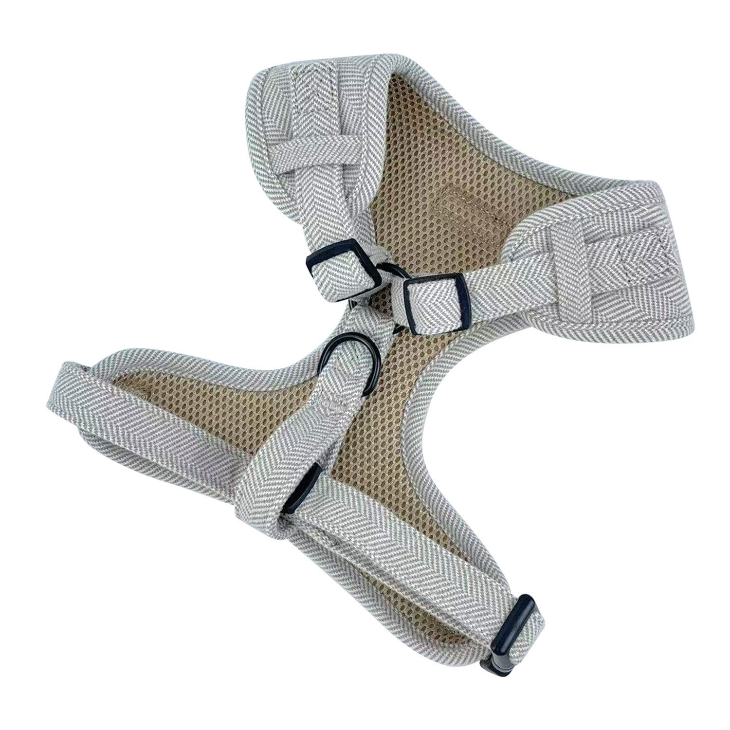 Arnés Ajustable - Tweed Beige