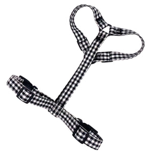 Arnés en H - Vichy Negro