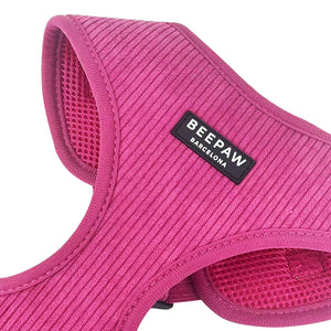 Pack Arnés ajustable, collar y correa - Pana Burdeos