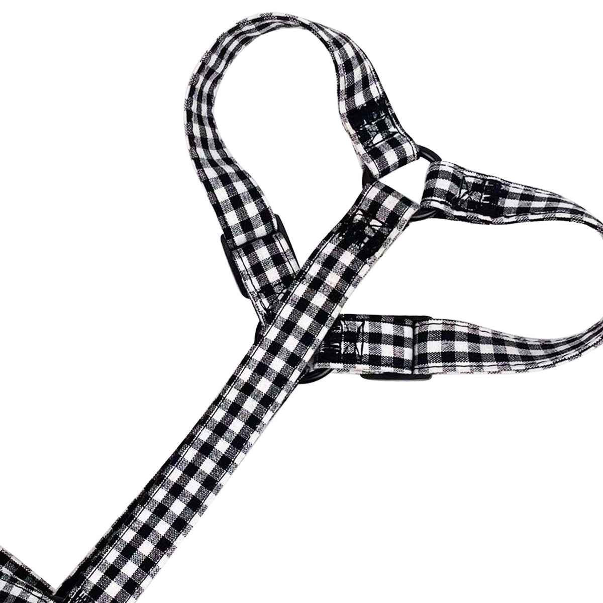 Arnés en H - Vichy Negro