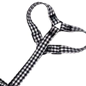 Arnés en H - Vichy Negro