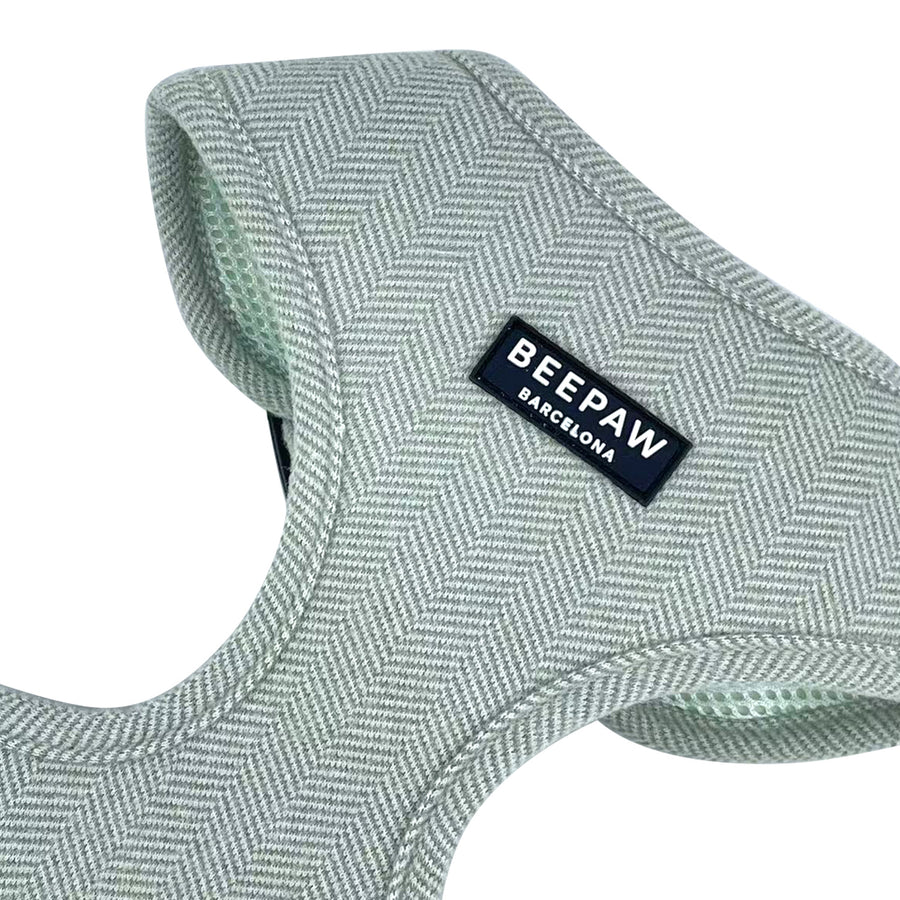 Arnés ajustable para perro Tweed Verde – Beepaw Barcelona