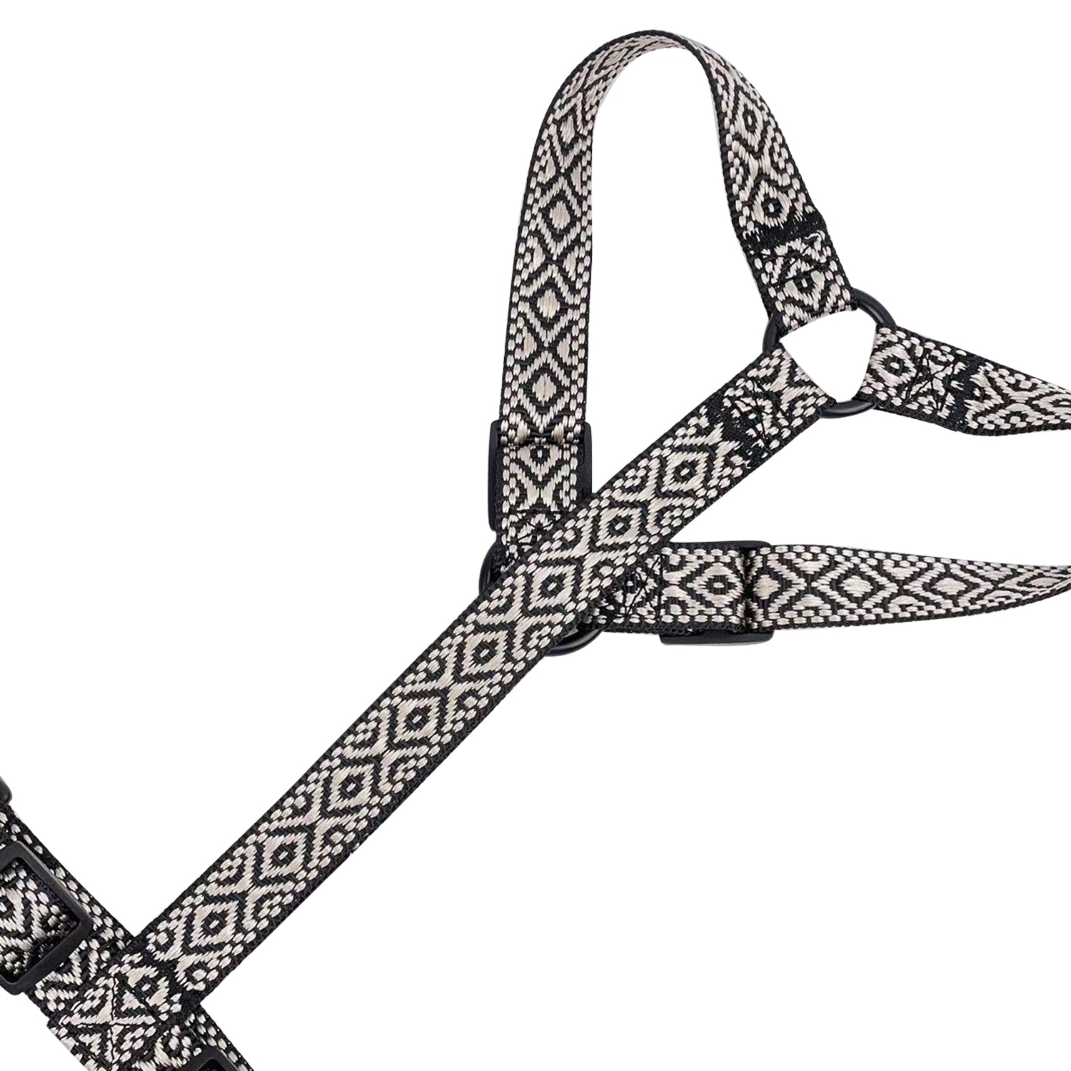 Arnés en H - Boho Negro