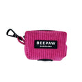 Portabolsas para perro Pana Burdeos – Beepaw Barcelona