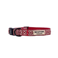 Collar para perro Boho Granate – Beepaw Barcelona