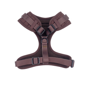 Arnés ajustable acolchado para perro Quilted Moka, vista 2 – Beepaw Barcelona