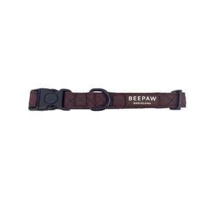 Collar acolchado para perro Quilted Moka – Beepaw Barcelona
